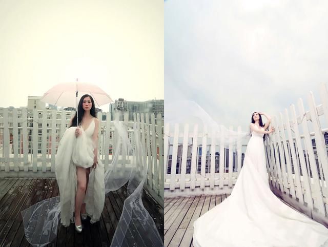 芙蓉姐近照曝光，穿黄色深V裙女人味十足，网友：这下红黄绿齐了