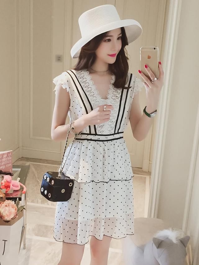 唯美动人的清新范连衣裙，穿上很显淑女气质哦！