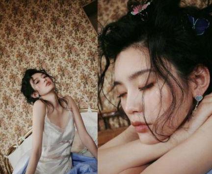 热巴和奚梦瑶撞衫之战，她瞬间就输了，网友：果然是差距的