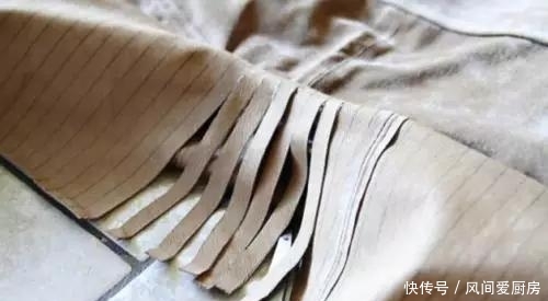  [实用]废弃仿貂皮裤子变身实用流苏包教程