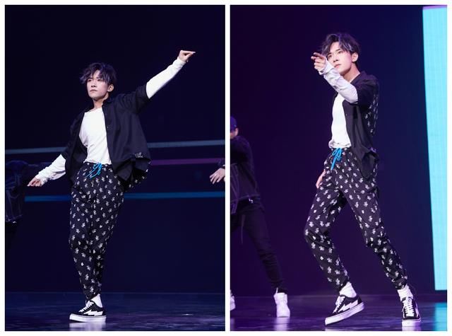 拿下中戏表演第一的易烊千玺，牛仔搭配小白T，稳重的高能少年