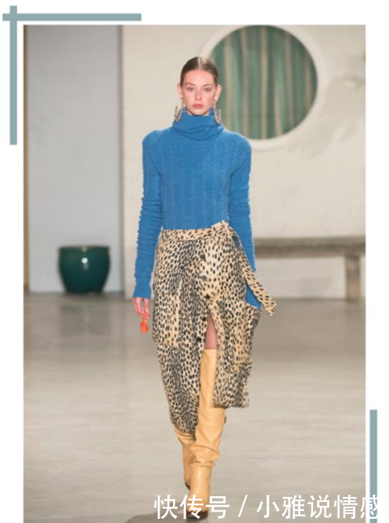  「搭配任何」“大敞领”没市场了，今年“高口领”正流行，春天穿着挺舒适