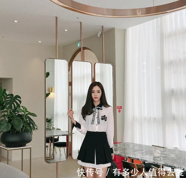 温婉大方的衬衣连衣裙，轻松容纳各种身材，而且看起来高贵上档次