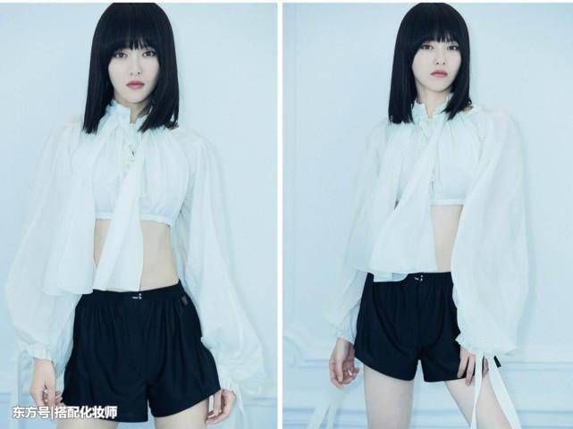 景甜，沈梦辰等人都穿露脐装，一个个都对自己身材这么自信？