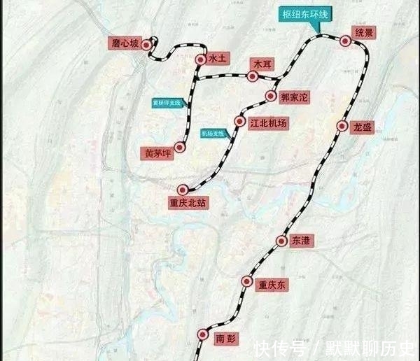  全长@重庆将迎一条新铁路：耗资380亿全长207公里，预计3年内建