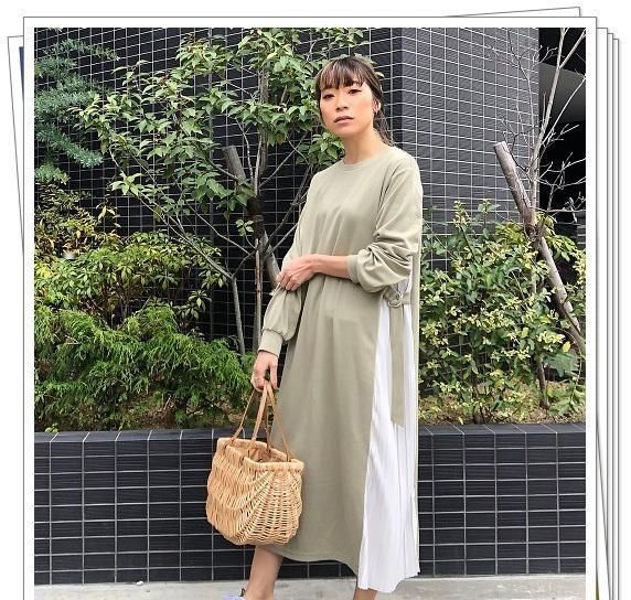  「拼接」天哪!春装新款连衣裙真的太美了,特别是奔四女人穿着,洋气爆了