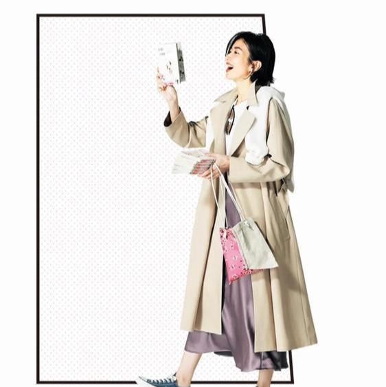  『搭配卡其』一件卡其色风衣可以穿出几种新意？摆脱平庸感，穿出日韩女主范儿