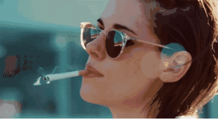 会带墨镜的姑娘，拍照都不用美颜的！