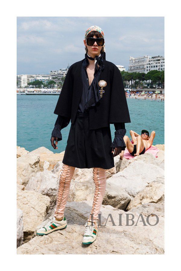 古驰  2019早春男士系列Lookbook:米开理心中的浮华世界!