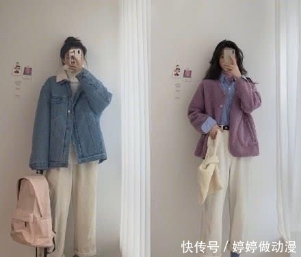  #气质#充满淑女气质的初春穿搭，温柔针织衫＋半裙，一起甜美的过春天吧