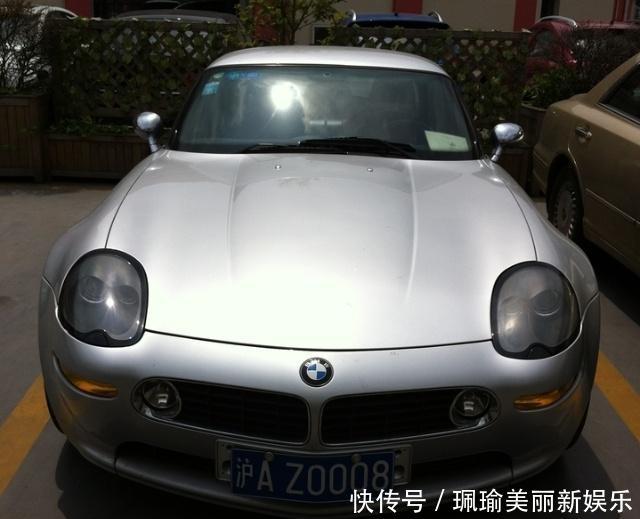 上海唯一一辆宝马z8,车牌就要60万,二手