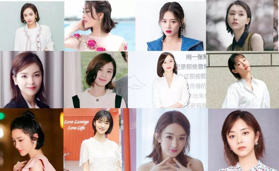 39度高温还在披长发?热不死你!这款女星都在剪的发型够美够清凉