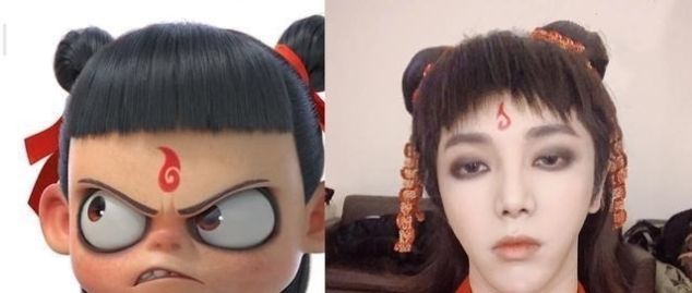  「COS」华晨宇COS哪吒,比爱情公寓赵海棠形似,却没他神似