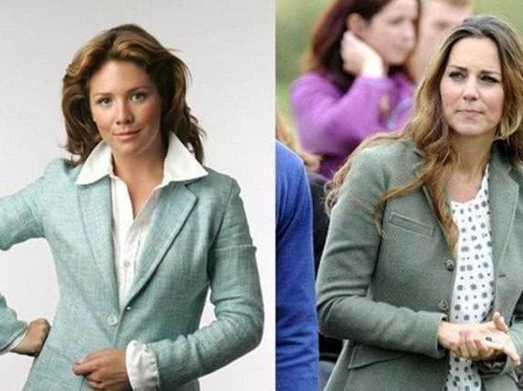 43岁加拿大第一夫人：洋娃娃脸元气十足，图5同款对比艳压凯特