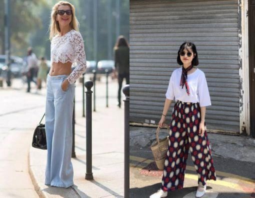 秋天来了，腿粗胯宽的女人，3种阔腿裤别穿了，邋遢显矮还俗气！