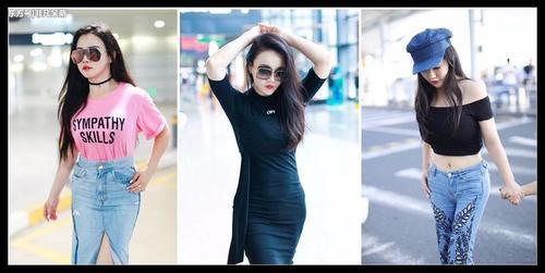 就服冉莹颖，胸围85硬是穿出100多的“爆炸感”，真能装啊！