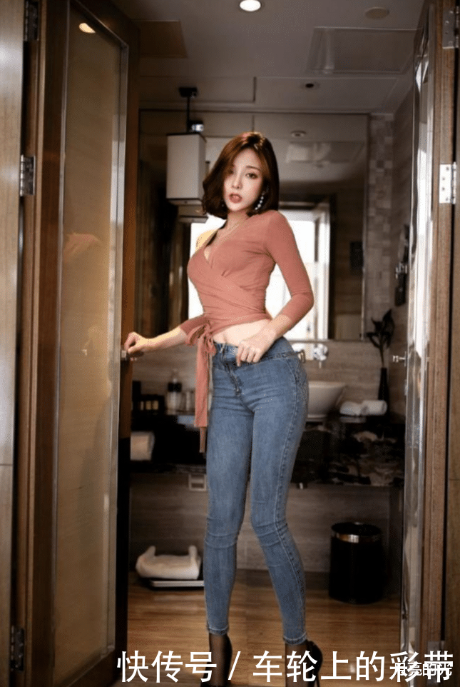 『自信』属俏女郎的紧身牛仔裤,可爱又个性,有人会不爱