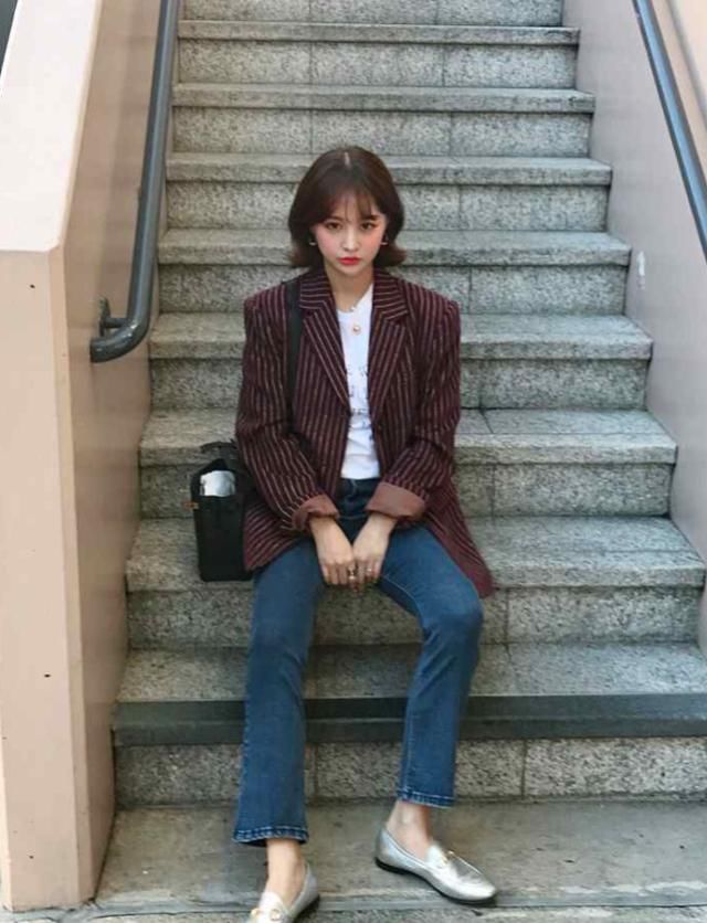  『高級』想不到20年的西服竟那样短？确实太高級了