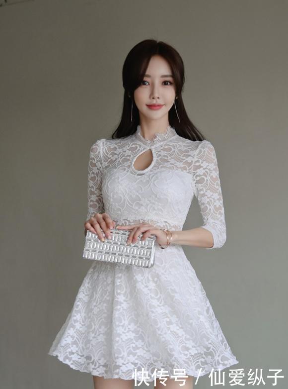  『美女』时尚活力的紧身裙美女，呈现时髦气息！