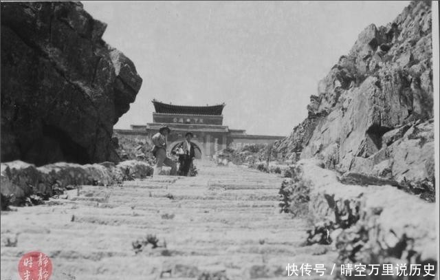 老照片:旧时的泰山,一起领略旧时的泰山风光