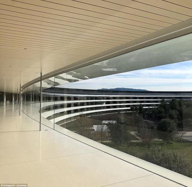 苹果最新总部“飞船校园”的幕后照片曝光,科技馆十足,多图