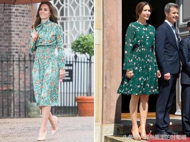 当凯特遇到大她10岁的丹麦王妃！输在了气质上，却最终赢在年龄！