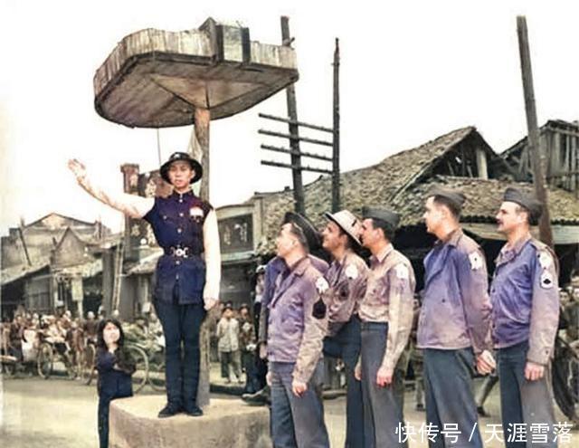  「交通警察」老照片；1912至1949年的中国