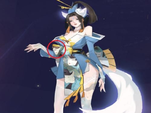  『技能』火舞皮肤造型才公布，百万玩家要求重做，只因裙子上绣了一幅图案