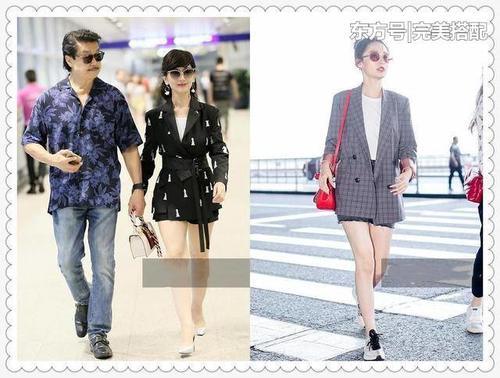 赵雅芝胆真大！63岁学27岁李沁穿西服裙，网友：看腿就输了！