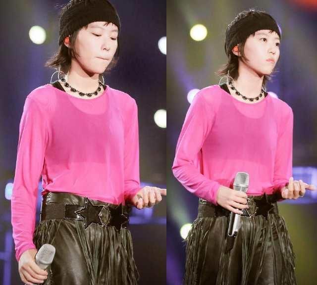 窦靖童风格“大反转”,粉色造型展现出女人味,终于像个女孩子了