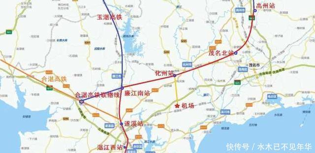  湛江@广东迎来黄金高铁, 连接7市, 广州湛江2小时直达, 粤西步入