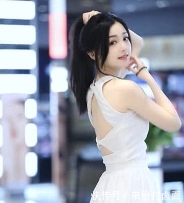  『气质』白色连衣裙，时尚简约穿搭，搭配东方女性魅力气质