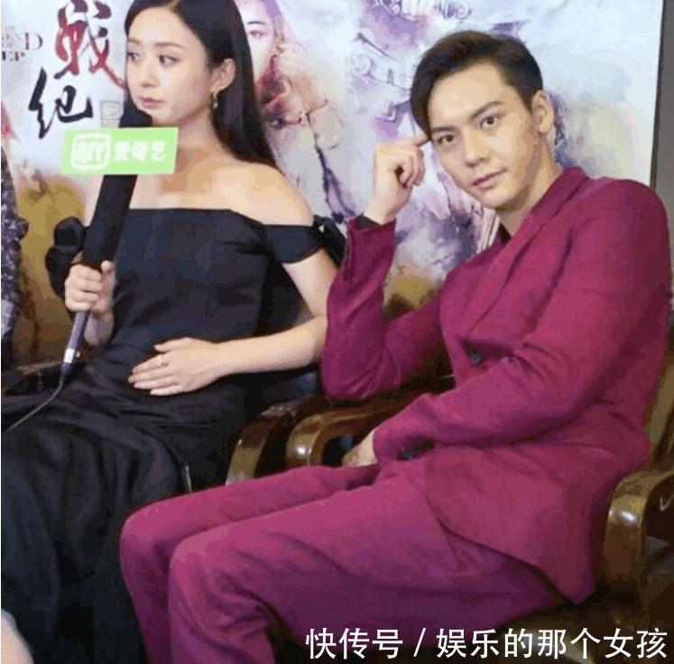 赵丽颖恋情曝光微博公开撒狗粮, 小腹隆起疑似怀孕, 网友: 陈伟霆