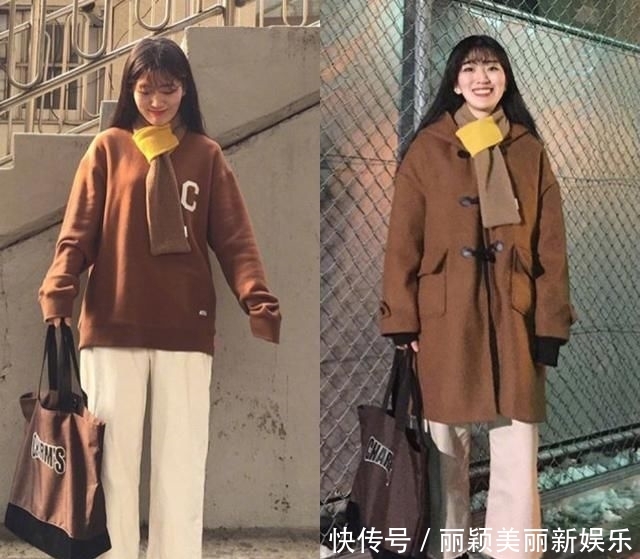  『叠穿的方式』冬天好用的休闲风配搭示范性，学好“叠穿”，显高又时髦
