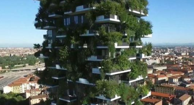 清华大学第4代住房牛了，带有空中停车场，每层都是私家花园！