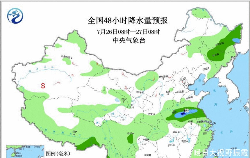 辽宁终有暴雨的希望！罕见大面积大到暴雨有望落在辽宁以下地区