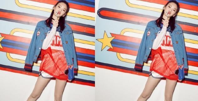 奚梦瑶真疯狂！穿“黑内衣”就走机场网友比漫画腿性感多了！