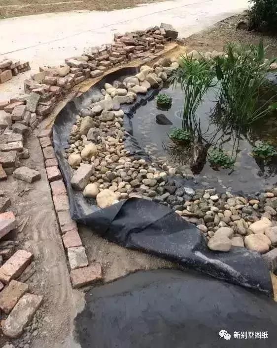 庭院设计|农村大叔手把手教你，一个人挖池塘，小院从此美美的