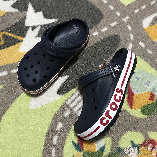 给儿子买的第N双鞋 篇四十一:Crocs 卡骆驰 贝雅卡骆班男童洞洞鞋