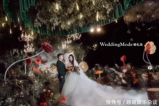  『信物』这次爱丽丝梦游梦幻仙境主题婚礼，融进了新手的爱情信物