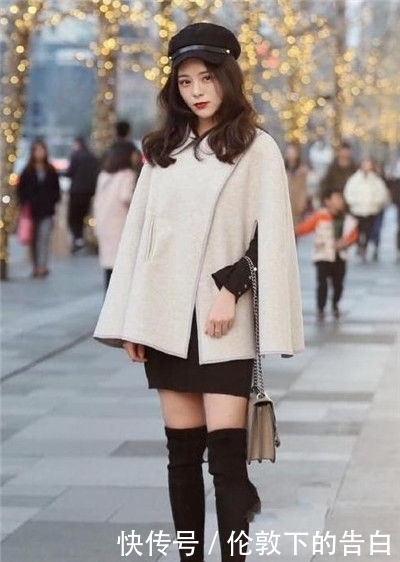  『气质』街拍：身材高挑的美女，身穿时尚靓丽短裙，尽显优雅的女神气质