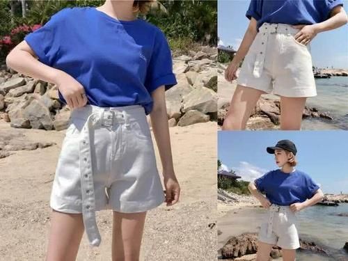 矮个子女生穿短裤,只要学会这2点,不穿高跟鞋也能显高!