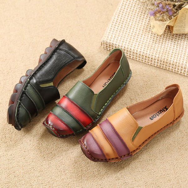 过时的妈妈鞋别穿了,如今妈妈们都穿“软秋鞋“,大方时髦忒轻便