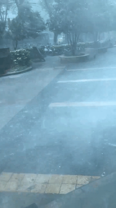 37℃+的高温，江苏竟下起了冰雹！这是遇上哪吒大战敖丙了？?