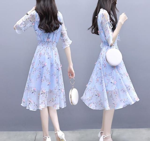 40岁的大龄女人要精心打扮，多穿这些精致裙，洋气，简直美翻天