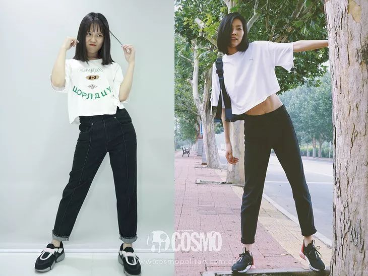 千万别学刘雯穿排扣连衣裙!