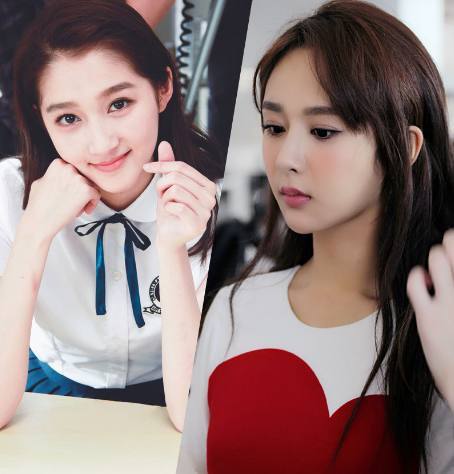 就算杨紫再美, 当她穿上超短裙, 和关晓彤的大长腿一比, 胜负已分