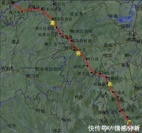 广东又修一条铁路到湖南，将带动沿途城市的经济，有你的家乡吗