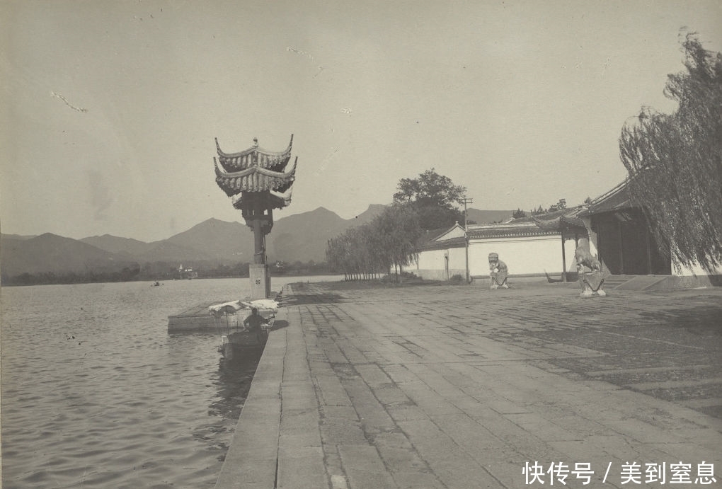 老照片:100年前的杭州西湖 你觉得现在还看还是100年前好看呢?