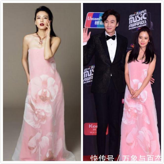 撞衫不尴尬？那都是假话，中韩明星撞衫，唯独高圆圆、汤唯不尴尬